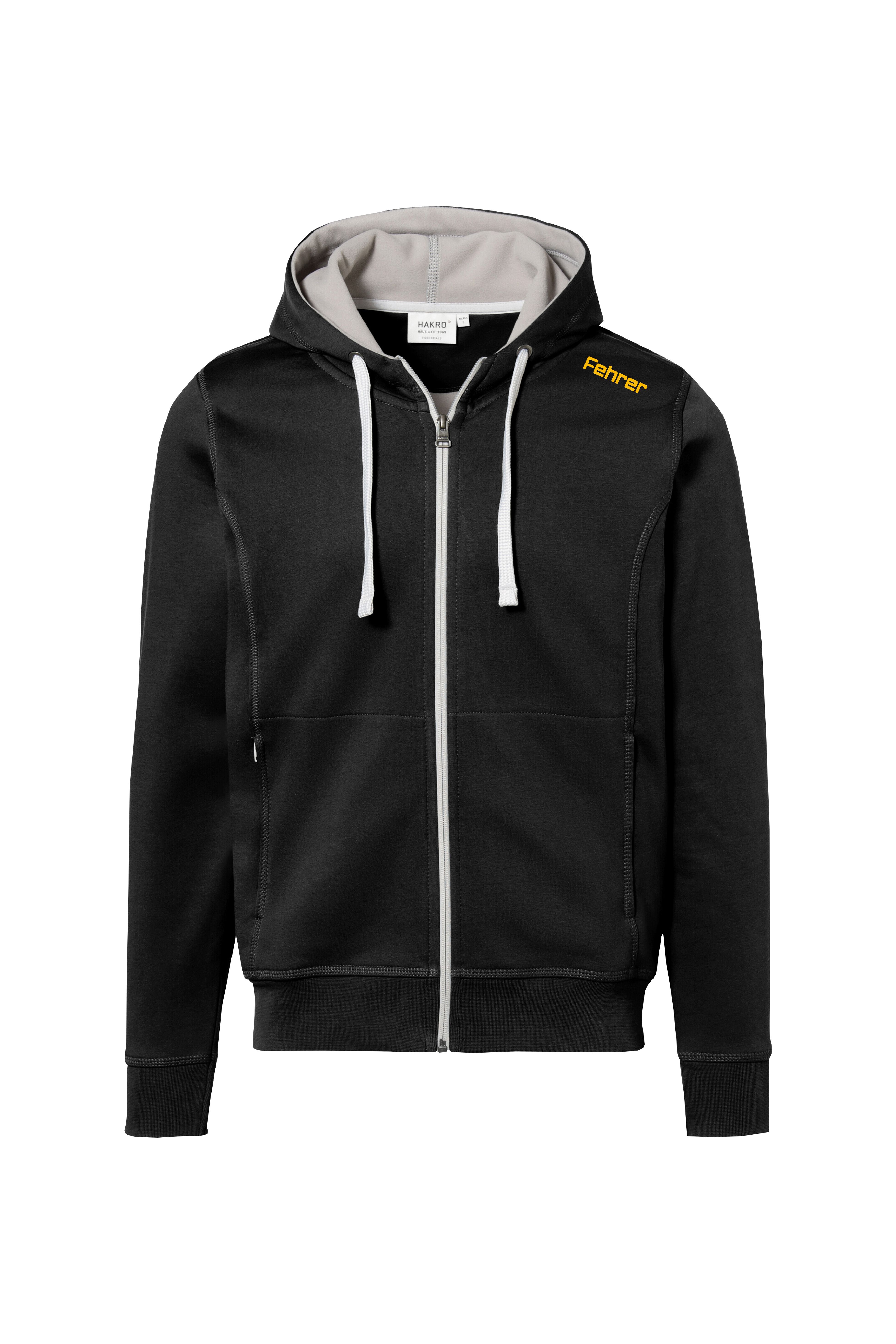 Kapuzen-Sweatjacke Unisex, Langarm