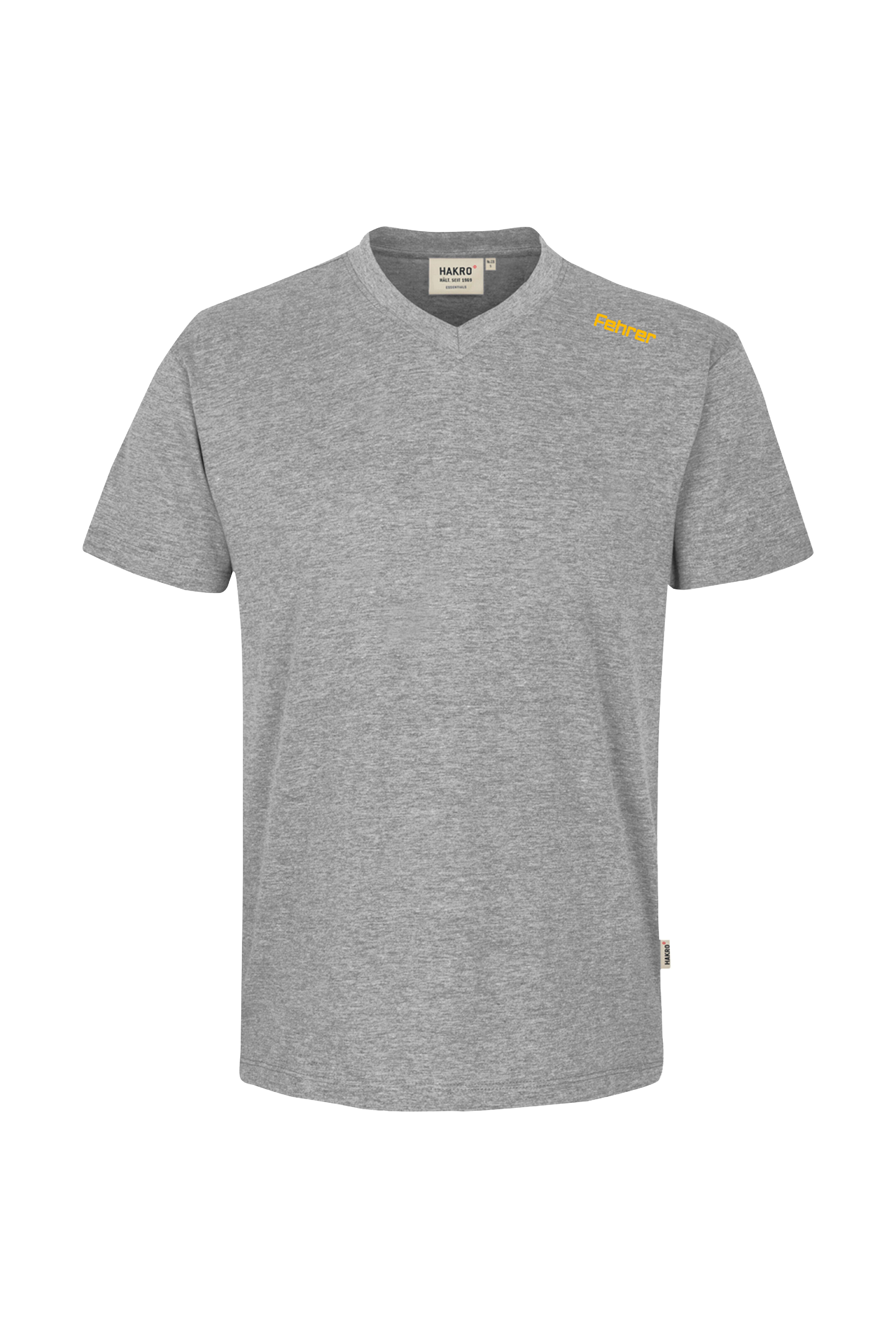V-Shirt Unisex, Kurzarm